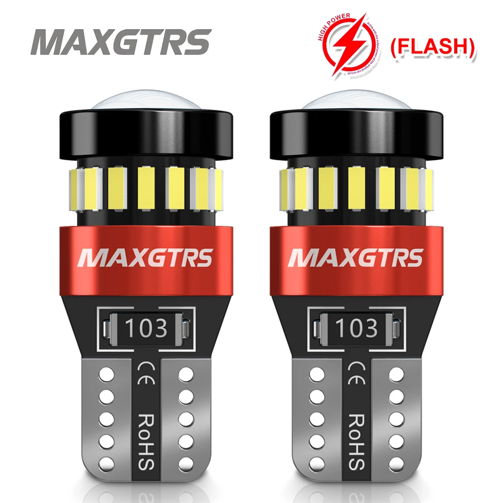 2x T10 Strobe Flashing 194 W5W 36 Led 3014SMD T10 Led Lasting Shine+Auto Strobe Flash Two modes of Operation Car light bulbs
2x T10 Strobe Flashing 194 W5W 36 Led 3014SMD T10 Led Lasting Shine+Auto Strobe Flash Two modes of Operation Car light bulbs