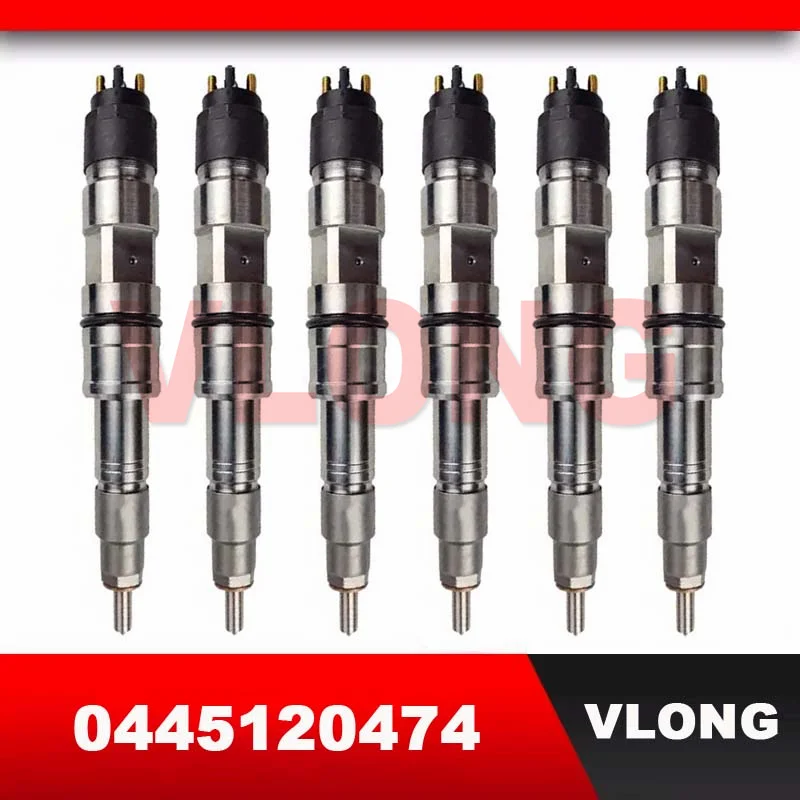 6PCS Top Quality Common Rail Fuel Injector Assembly Assy For Truck Weichai Diesel Engine WP10 G220 E343 0 445 120 474 0445120474
6PCS Top Quality Common Rail Fuel Injector Assembly Assy For Truck Weichai Diesel Engine WP10 G220 E343 0 445 120 474 0445120474