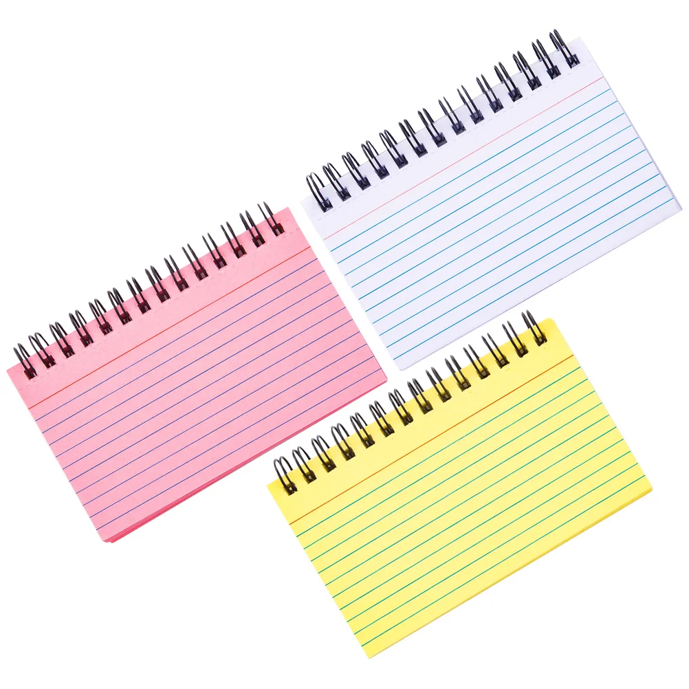 3 Pcs Coil Horizontal Line Book Notebooks Pocket Small Notepad Spiral The Office Supply Students
3 Pcs Coil Horizontal Line Book Notebooks Pocket Small Notepad Spiral The Office Supply Students