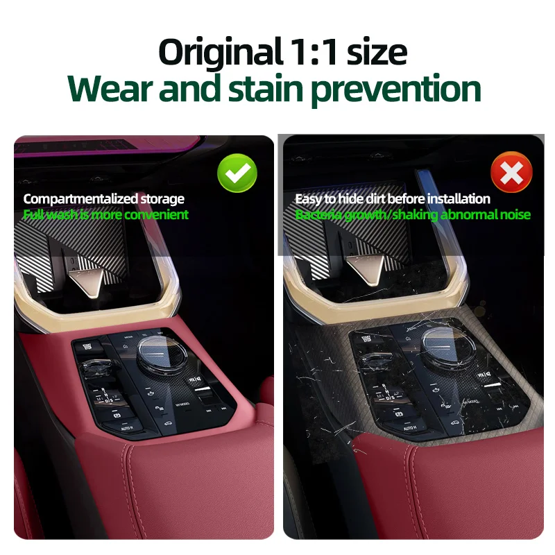 For BMW X3 G45 2025+ Auto Pad Fit Car Central Control Panel Silicone Storage Box upgrade Accessories Gear Shift Panel Styling
For BMW X3 G45 2025+ Auto Pad Fit Car Central Control Panel Silicone Storage Box upgrade Accessories Gear Shift Panel Styling