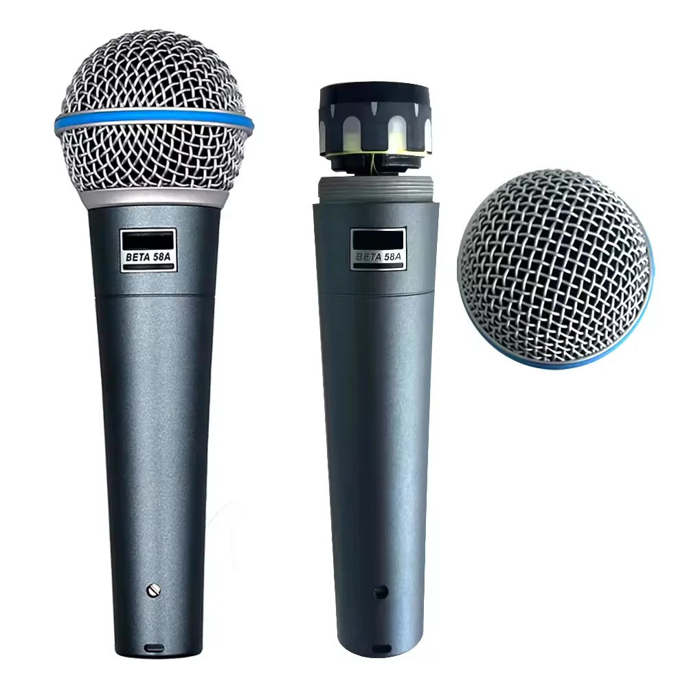 Beta 58A Premium Dynamic Microphone Supercardioid Wired XLR Connector Metal Tailored Frequency Response Live Studio Sessions
Beta 58A Premium Dynamic Microphone Supercardioid Wired XLR Connector Metal Tailored Frequency Response Live Studio Sessions