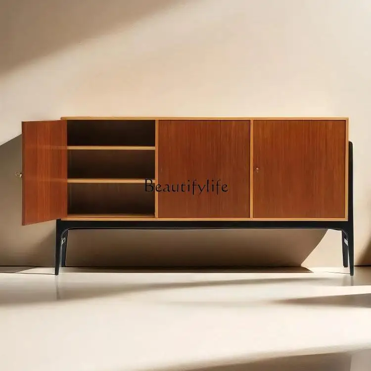 French retro dining side cabinet, antique storage, integrated storage cabinet against the wall
French retro dining side cabinet, antique storage, integrated storage cabinet against the wall