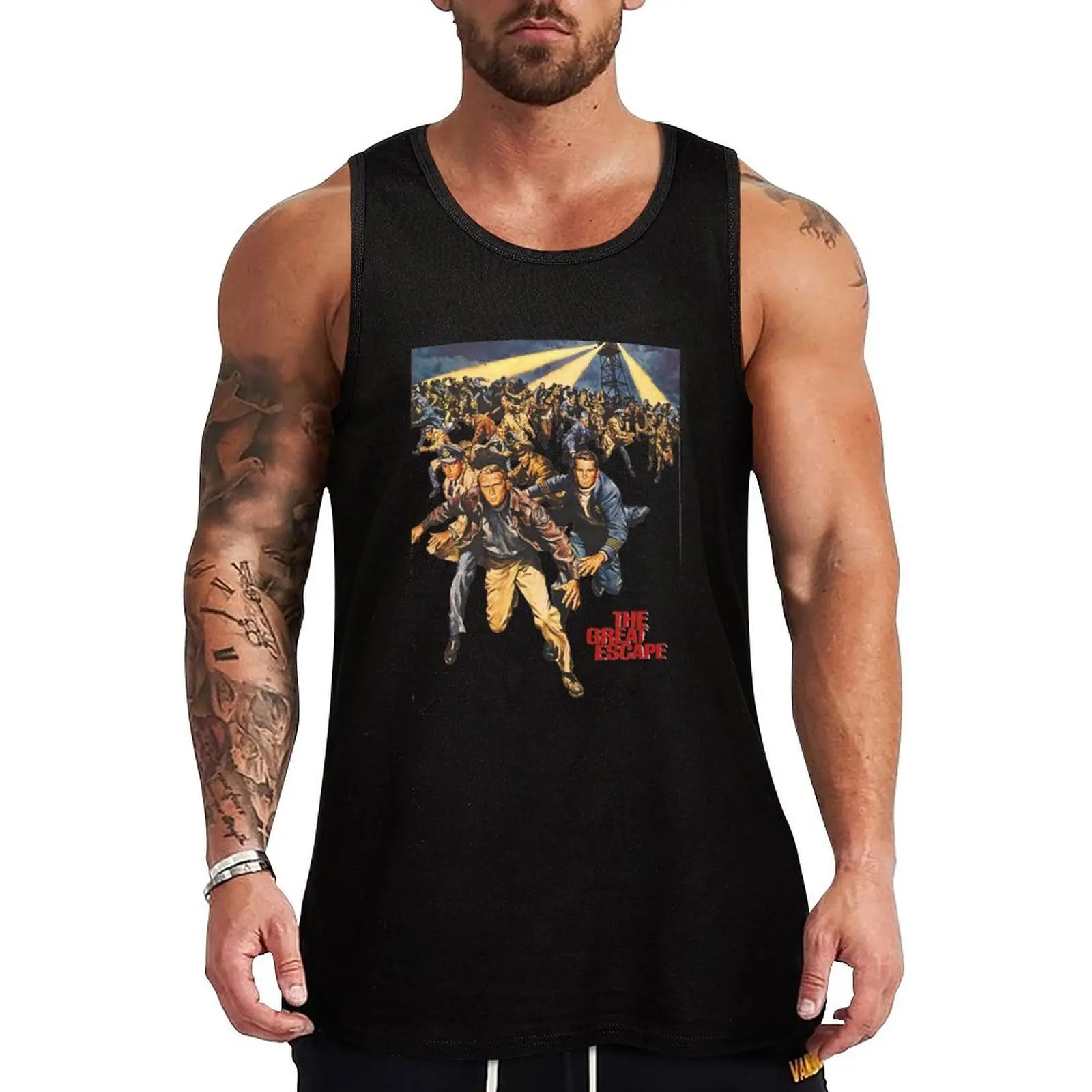 The Great Escape 1963 vintage film Tank Top Casual Loose Tank Top Summer Sleeveless Daily Wear
The Great Escape 1963 vintage film Tank Top Casual Loose Tank Top Summer Sleeveless Daily Wear