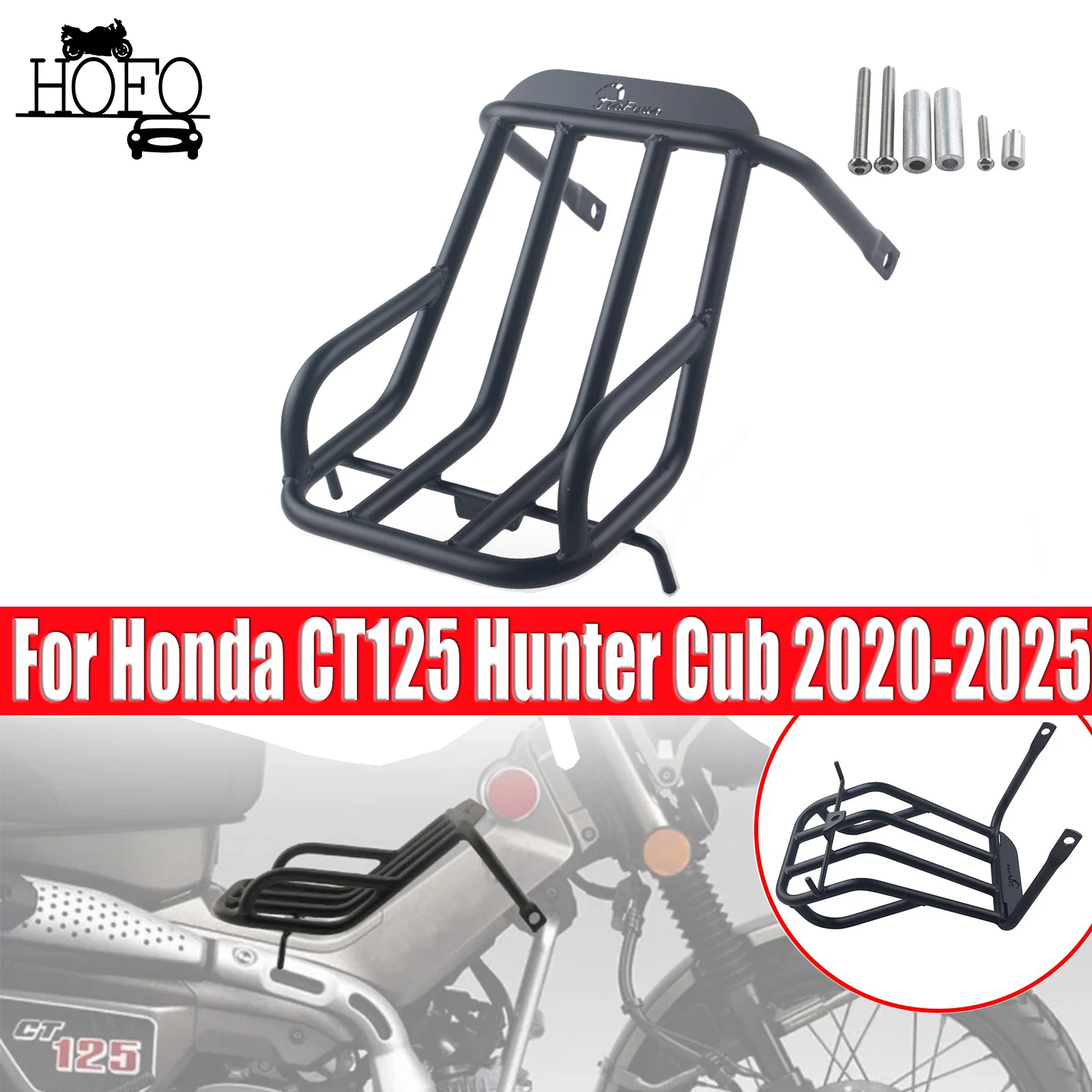 Mid-shelf Seat Luggage Rack Shelf Middle Center Rack Suitcase For Honda CT125 Hunter Cub 2020-2025 Trail 125 2021-2025
Mid-shelf Seat Luggage Rack Shelf Middle Center Rack Suitcase For Honda CT125 Hunter Cub 2020-2025 Trail 125 2021-2025