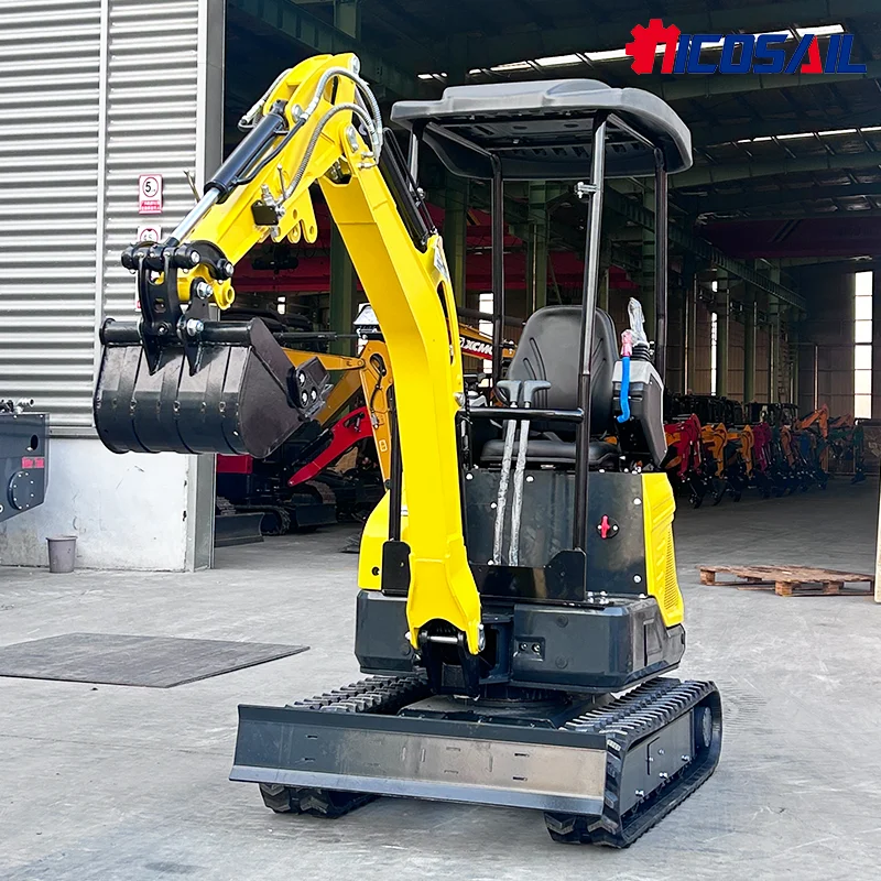 1 Year Warranty 13.5HP Mini Excavator Engine Crawler Excavator Agricultural Hydraulic Small Digger for Garden Farm
1 Year Warranty 13.5HP Mini Excavator Engine Crawler Excavator Agricultural Hydraulic Small Digger for Garden Farm