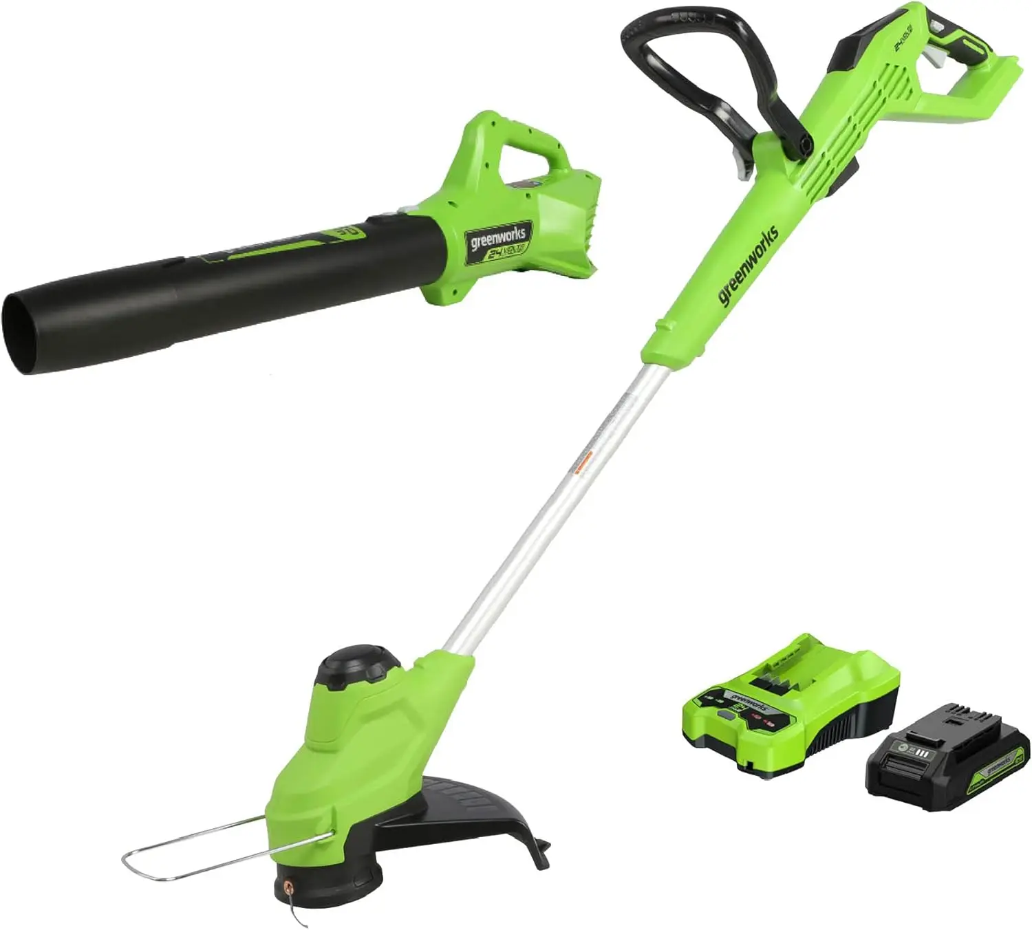 Комбинированный комплект триммера и осевой вентилятор TORQDRIVE TORQDRIVE, 24 В, 12 дюймов (90 миль в час/320 куб. футов в минуту), USB-аккумулятор, 2 Ач и зарядное устройство в комплекте
Комбинированный комплект триммера и осевой вентилятор TORQDRIVE TORQDRIVE, 24 В, 12 дюймов (90 миль в час/320 куб. футов в минуту), USB-аккумулятор, 2 Ач и зарядное устройство в комплекте