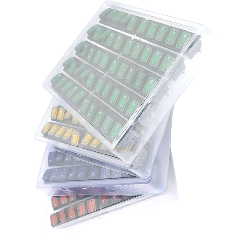 50Pcs Button Switch with LED Light KCD4 Waterproof 4Pin 6Pin Rocker Switch Auto Boat Marine DPDT 16A 250VAC ON OFF ON Heavy Duty
50Pcs Button Switch with LED Light KCD4 Waterproof 4Pin 6Pin Rocker Switch Auto Boat Marine DPDT 16A 250VAC ON OFF ON Heavy Duty