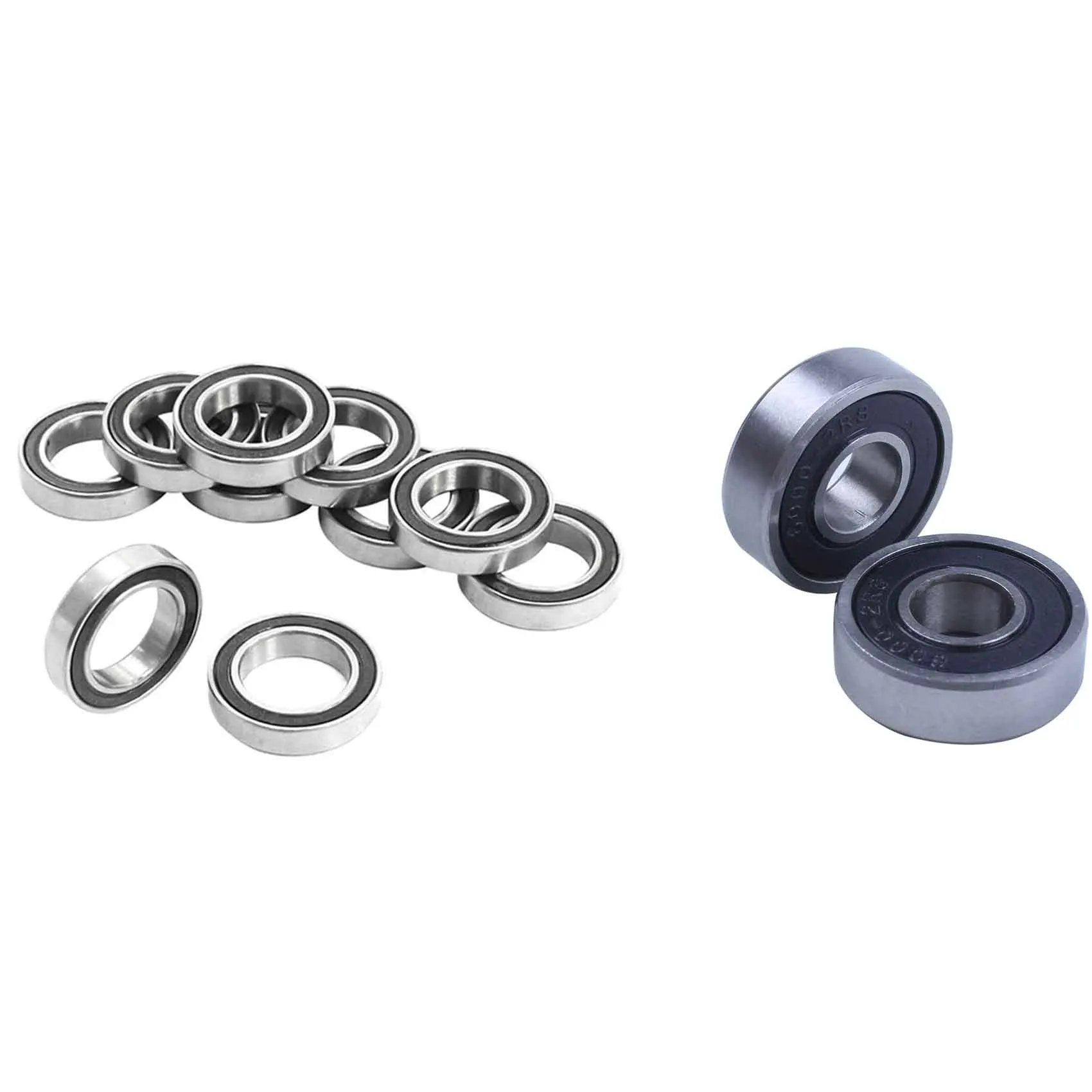 10Pcs 6802- 15X24X5mm Metal Shielded Sealed Deep Groove & 10Pcs 6000RS 10mmx26mmx8mm
10Pcs 6802- 15X24X5mm Metal Shielded Sealed Deep Groove & 10Pcs 6000RS 10mmx26mmx8mm