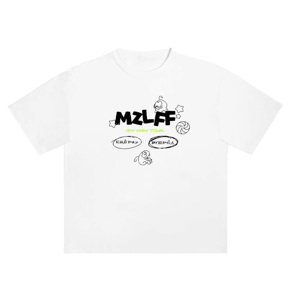 2025 New Men's Tshirt Streetwear Cartoon MZLFF Print Harajuku Hip Hop Korean Short Sleeve Y2k Tops Cotton Graphic Clothing Goth
2025 New Men's Tshirt Streetwear Cartoon MZLFF Print Harajuku Hip Hop Korean Short Sleeve Y2k Tops Cotton Graphic Clothing Goth