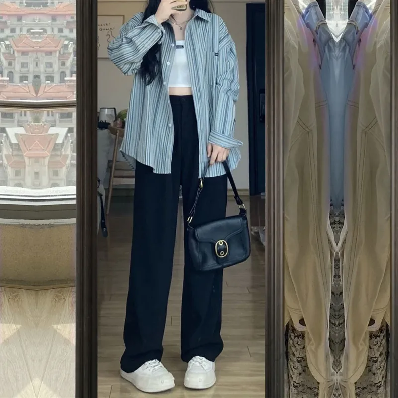 plus Size Suit Wide Leg Pants Women's Loose Casual High Waist Drapey Straight Leg Long Trousers Spring Autumn Cotton Blend Fa...
plus Size Suit Wide Leg Pants Women's Loose Casual High Waist Drapey Straight Leg Long Trousers Spring Autumn Cotton Blend Fa...