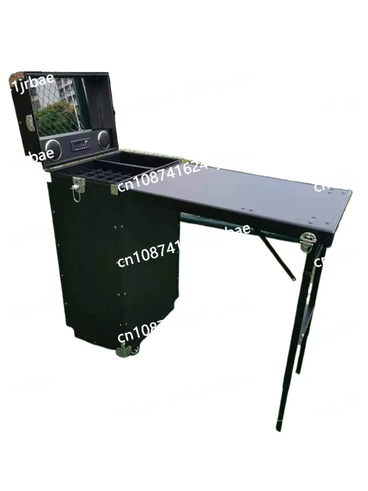 Portable Manicure Table Foldable Nail Table Makeup Train Case with Desk Cosmetic Trolley Travel Storage Organizer with Drawers M
Portable Manicure Table Foldable Nail Table Makeup Train Case with Desk Cosmetic Trolley Travel Storage Organizer with Drawers M