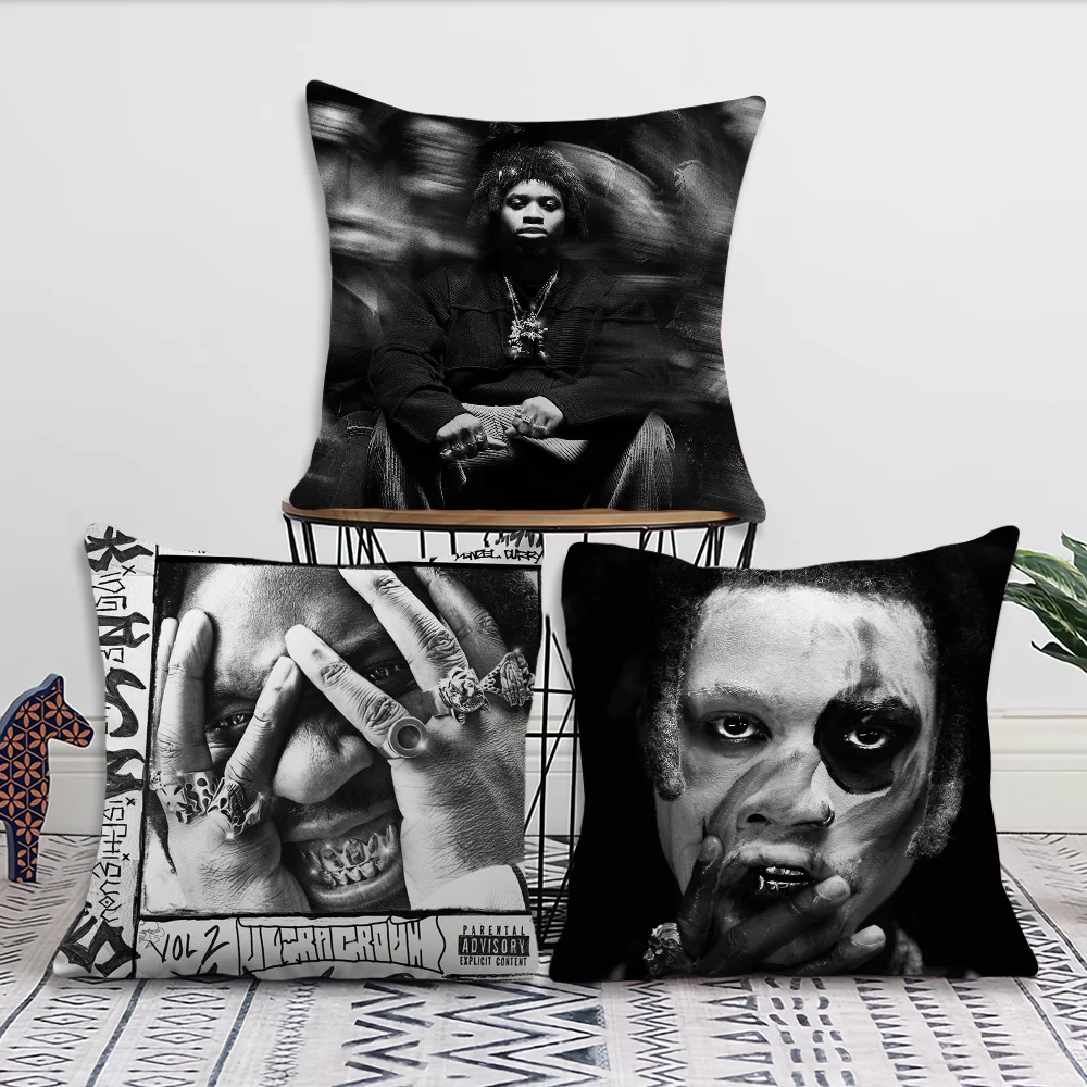 Rapper D-Denzel Curry Decoration Room Home Sofa living Office Car Nordic Simplicity Pillow Cover
Rapper D-Denzel Curry Decoration Room Home Sofa living Office Car Nordic Simplicity Pillow Cover