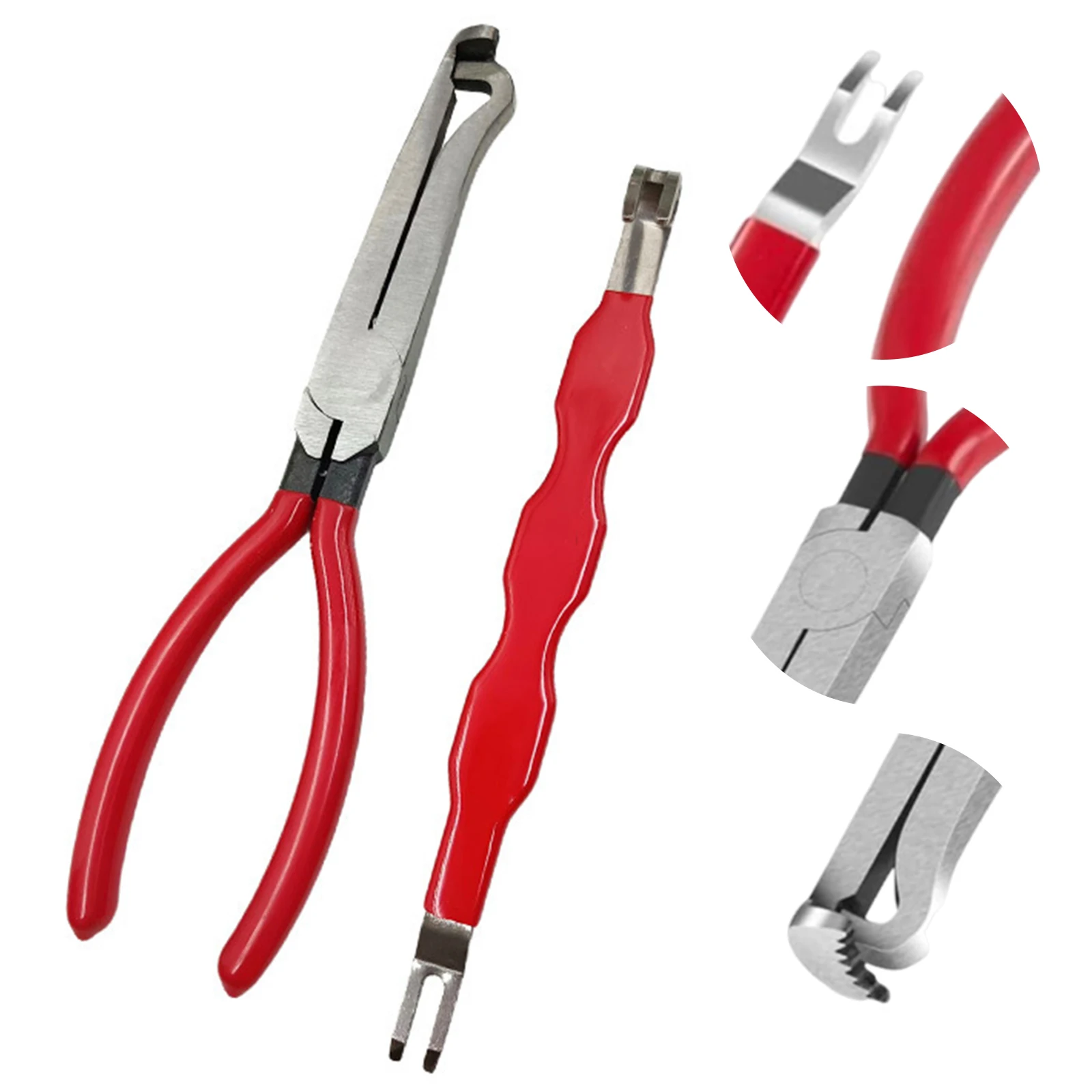 2pc Electrical Connector Removal Tool with Dual-Head Electrical Terminal Connector Separator for Car Truck Wiring Harness Repair
2pc Electrical Connector Removal Tool with Dual-Head Electrical Terminal Connector Separator for Car Truck Wiring Harness Repair
