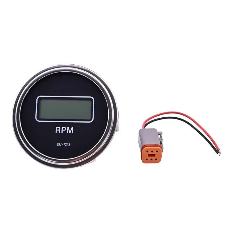 AEA7-Digital RPM Tachometer 197-7348 1977348 CA1977348 For Caterpillar Cat 3114 3116 3126 3126B 3176B 3176C 3196 3208 3304
AEA7-Digital RPM Tachometer 197-7348 1977348 CA1977348 For Caterpillar Cat 3114 3116 3126 3126B 3176B 3176C 3196 3208 3304