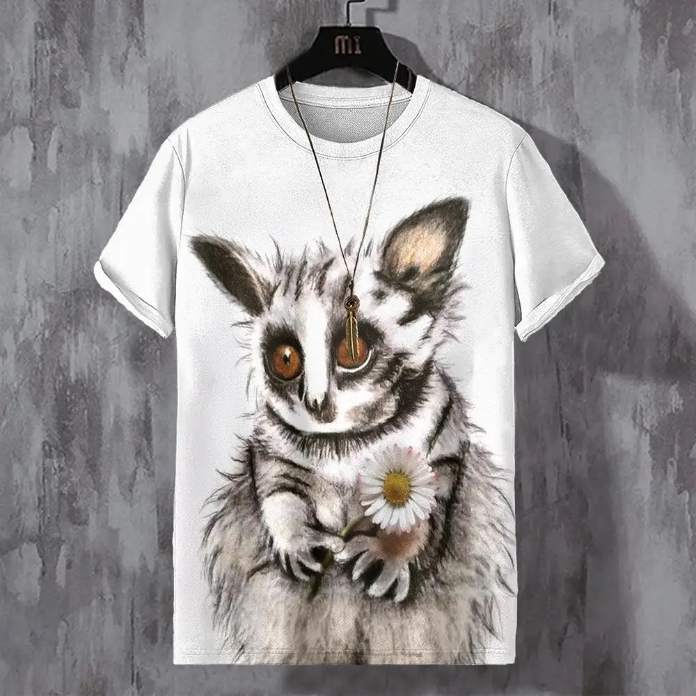 Animal Anime Cartoon 3d Print Men's T-Shirt Casual Short Sleeved Top O Neck T Shirt Loose Retro Fashion Breathable Men Clothing
Animal Anime Cartoon 3d Print Men's T-Shirt Casual Short Sleeved Top O Neck T Shirt Loose Retro Fashion Breathable Men Clothing