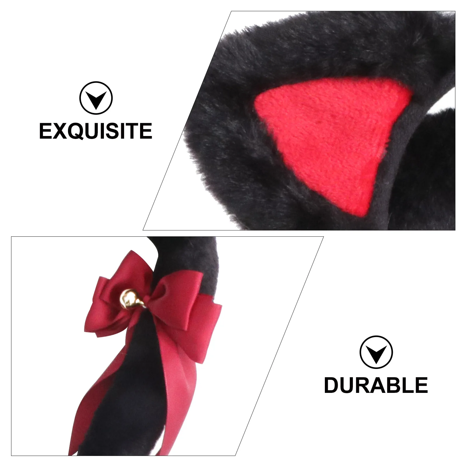 Cat Ear Headband Hairband with Tail Performance Costume Headgear Ears Animal Fabric Headpiece Headbands Women Hoop
Cat Ear Headband Hairband with Tail Performance Costume Headgear Ears Animal Fabric Headpiece Headbands Women Hoop
