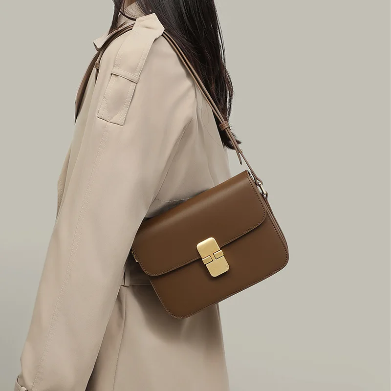 Trendy Leather Women's Bag New Sle Underarm Crossbody Square Bag Single oulder Bean Bag Versatile Fem Handbag
Trendy Leather Women's Bag New Sle Underarm Crossbody Square Bag Single oulder Bean Bag Versatile Fem Handbag