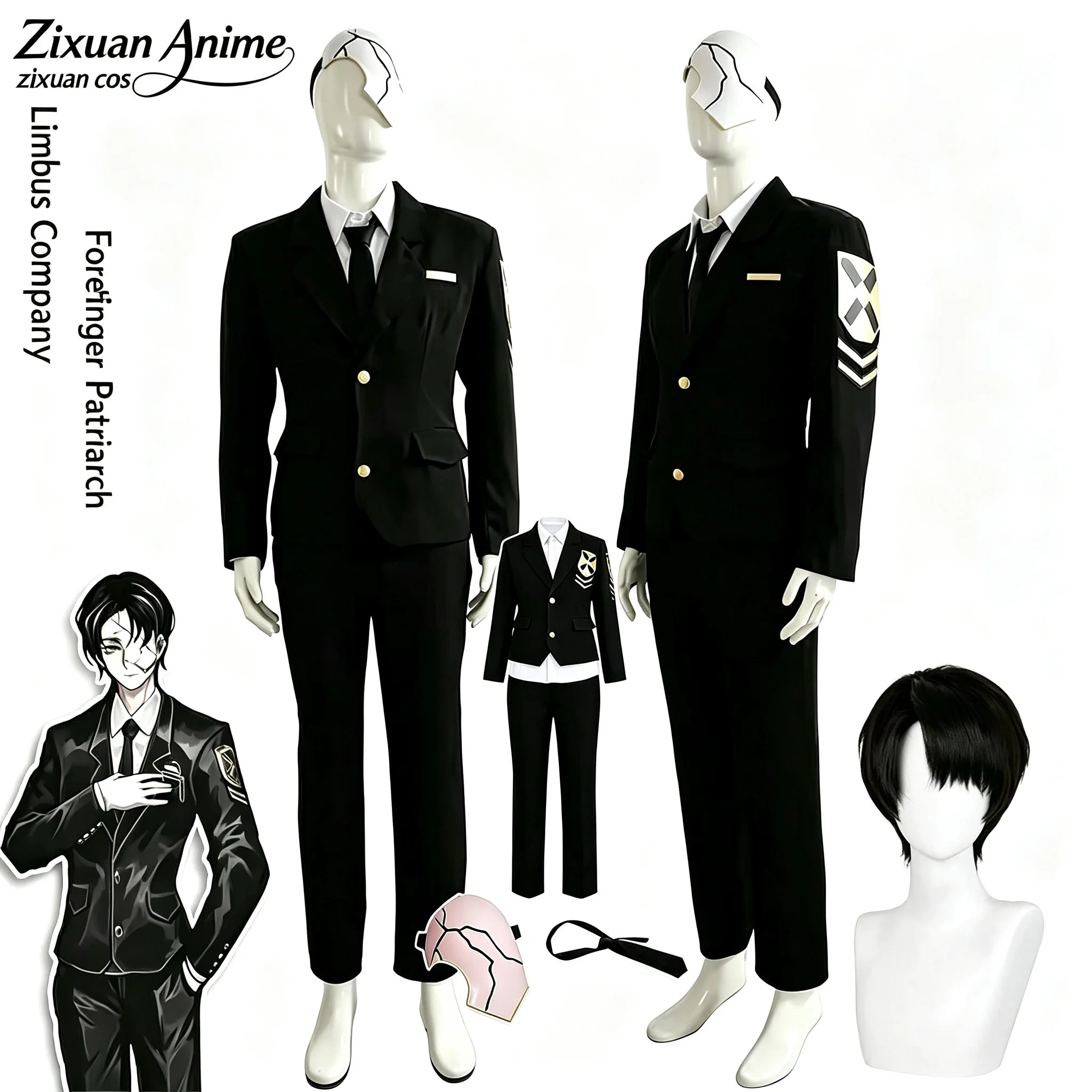 Limbus Company Rien Beelzebub Index Finger Patriarch Vintage Demon Business Suit Cosplay Perfect Halloween Navidad Carnaval
Limbus Company Rien Beelzebub Index Finger Patriarch Vintage Demon Business Suit Cosplay Perfect Halloween Navidad Carnaval