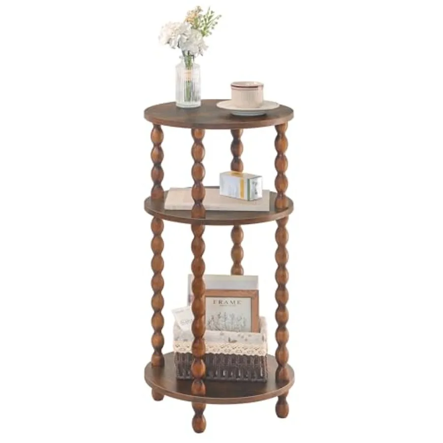 Small Side Table 3-Tier Round End Table for Small Spaces Modern Bedside Table Nightstand for Bedroom Living Room Office
Small Side Table 3-Tier Round End Table for Small Spaces Modern Bedside Table Nightstand for Bedroom Living Room Office