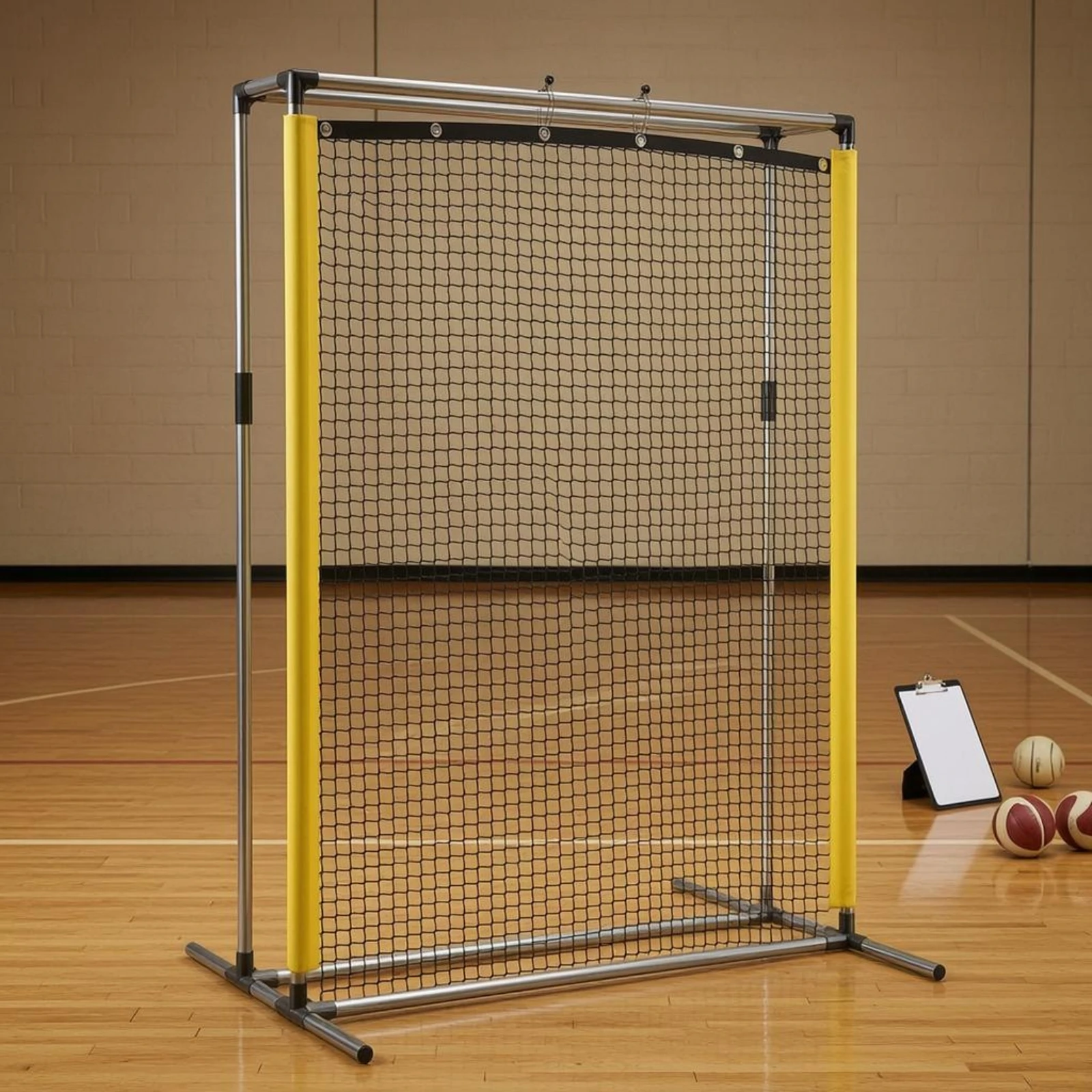 Tennis Rebound Net Metal Frame Rebound Training Net Freestanding Training Wall Hanging
Tennis Rebound Net Metal Frame Rebound Training Net Freestanding Training Wall Hanging