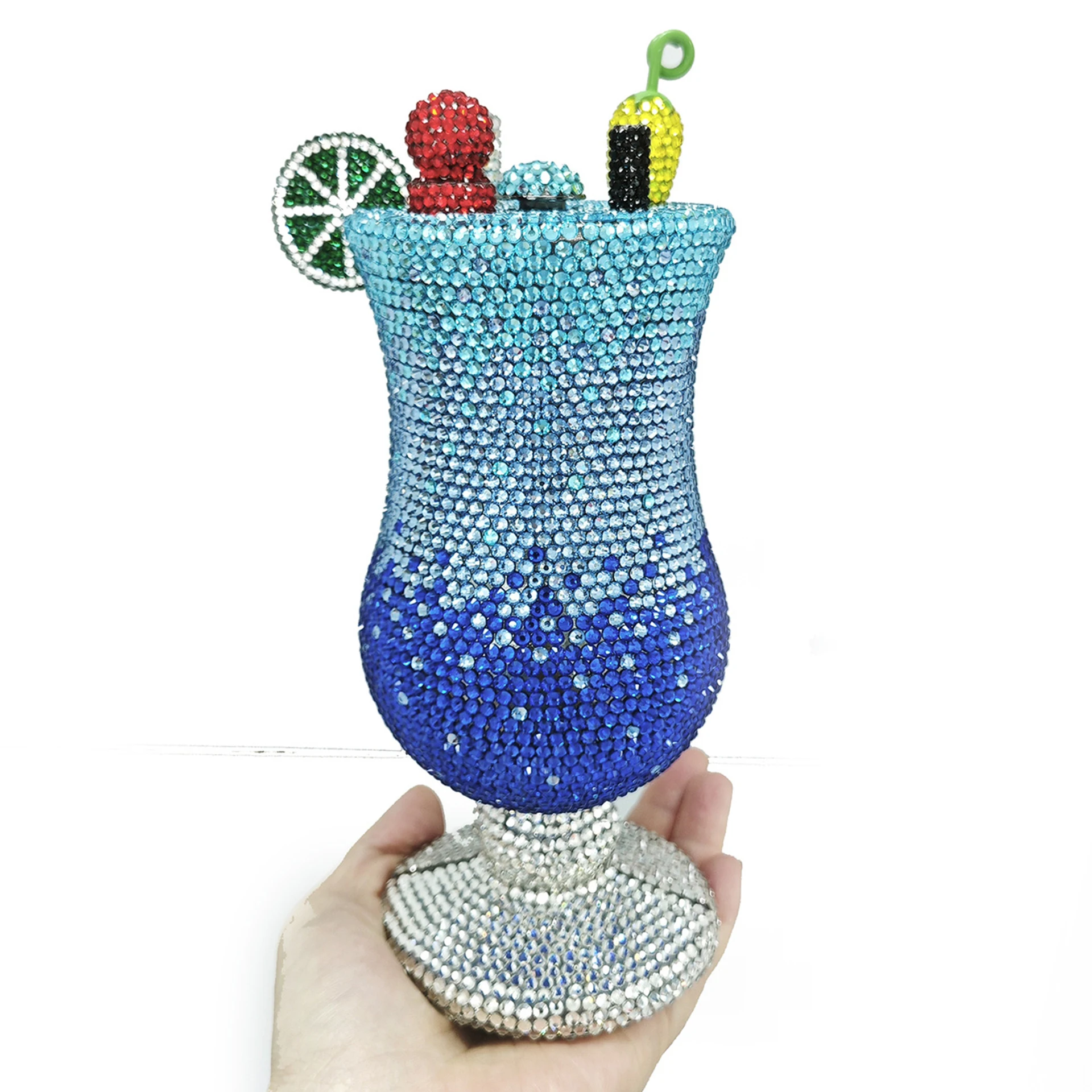 WHTUOHENG Blue Cup Purse Diamond Evening Purses Martini Crystals Bridal Handbag Dinner Clutches Jewelry Purses Rhinestone Party
WHTUOHENG Blue Cup Purse Diamond Evening Purses Martini Crystals Bridal Handbag Dinner Clutches Jewelry Purses Rhinestone Party