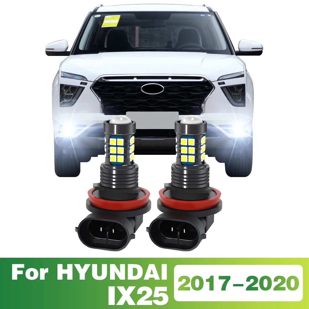 2Pcs LED Lamp Car Front Fog Light For HYUNDAI IX25 2017 2018 2019 2020 Accessories
2Pcs LED Lamp Car Front Fog Light For HYUNDAI IX25 2017 2018 2019 2020 Accessories