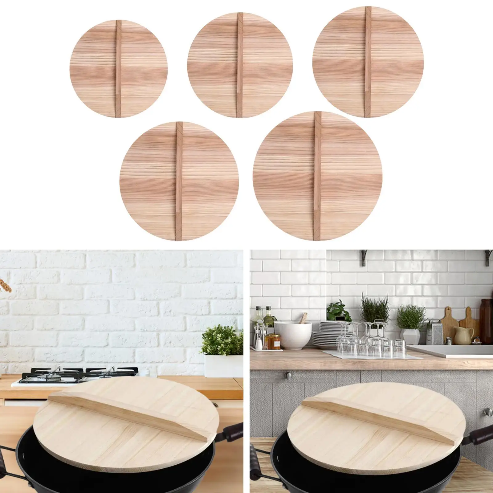 Wood Pan Lid Cooking Pot Cover Skillet Cover , Round Lightweight Anti Scalding Wok Cover Wooden Drop Lid
Wood Pan Lid Cooking Pot Cover Skillet Cover , Round Lightweight Anti Scalding Wok Cover Wooden Drop Lid