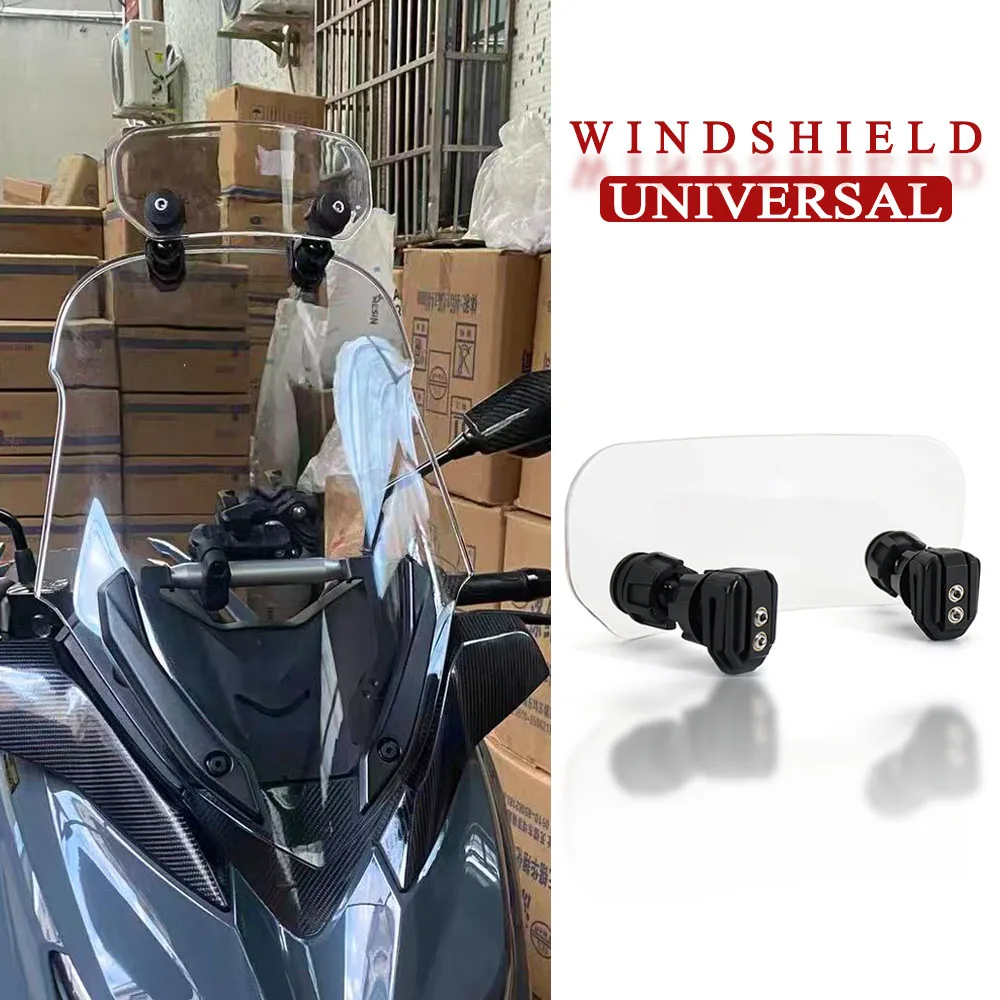 New Motorcycle Adjustable Wind Screen Windshield Spoiler Air Deflector For BMW R1200GS R1200GS For KAWASAKI For YAMAHA For KYMC
New Motorcycle Adjustable Wind Screen Windshield Spoiler Air Deflector For BMW R1200GS R1200GS For KAWASAKI For YAMAHA For KYMC