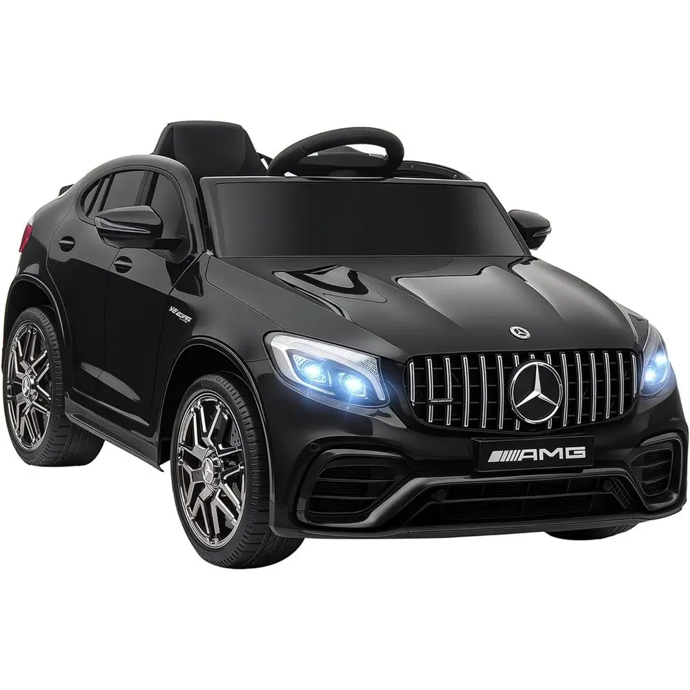 12V Child Ride-On Car with Remote, Electric Coupe, 2-Speed, MP3, Lights, Horn, Songs, Suspension, Black
12V Child Ride-On Car with Remote, Electric Coupe, 2-Speed, MP3, Lights, Horn, Songs, Suspension, Black