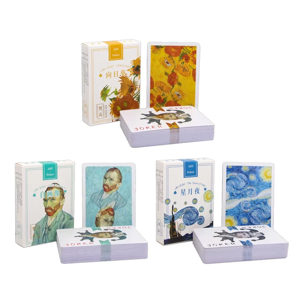 Premium Artistic Playing Cards Vintage Classic Poker Waterproof Deck of Cards for Parties, Gatherings and Collections
Premium Artistic Playing Cards Vintage Classic Poker Waterproof Deck of Cards for Parties, Gatherings and Collections