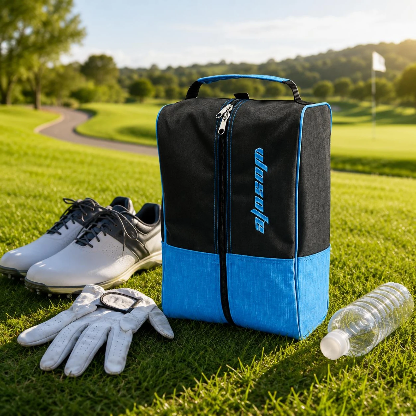 Golf Shoe Storage Bag Nylon Shoe Organizer with Contrasting Panels Padded Carry Bag for Travel Accessory
Golf Shoe Storage Bag Nylon Shoe Organizer with Contrasting Panels Padded Carry Bag for Travel Accessory