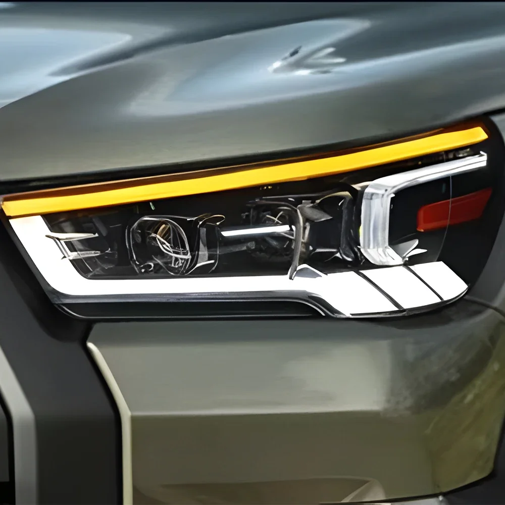Модифицированный автомобильный передний фонарь для Toyota Hilux Revo Vigo 2021-2024, обновленный 2, объектив проектора Plug and Play, горячая распродажа, аксессуары
Модифицированный автомобильный передний фонарь для Toyota Hilux Revo Vigo 2021-2024, обновленный 2, объектив проектора Plug and Play, горячая распродажа, аксессуары