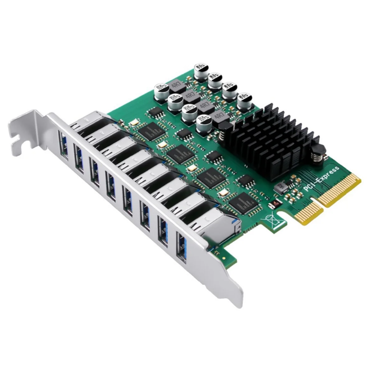 ATP-8 Port USB 3.0 PCI Express Expansion Card PCI E X4 USB 3.0 Board USB3.0 6Gbps Adapter Controller for Desktop PC
ATP-8 Port USB 3.0 PCI Express Expansion Card PCI E X4 USB 3.0 Board USB3.0 6Gbps Adapter Controller for Desktop PC