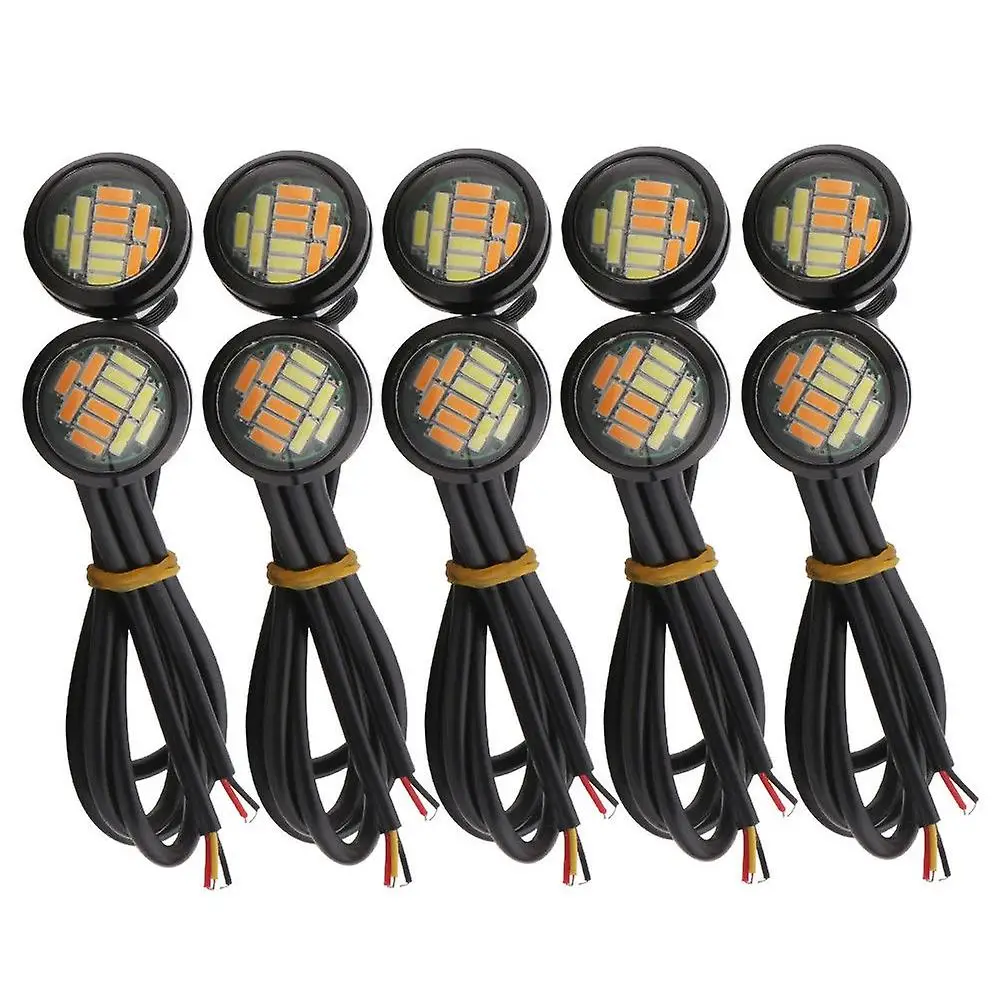 10 шт. 12 в 23 мм двухцветный переключатель 4014 Smd 12 светодиодов Drl поворотные огни
10 шт. 12 в 23 мм двухцветный переключатель 4014 Smd 12 светодиодов Drl поворотные огни