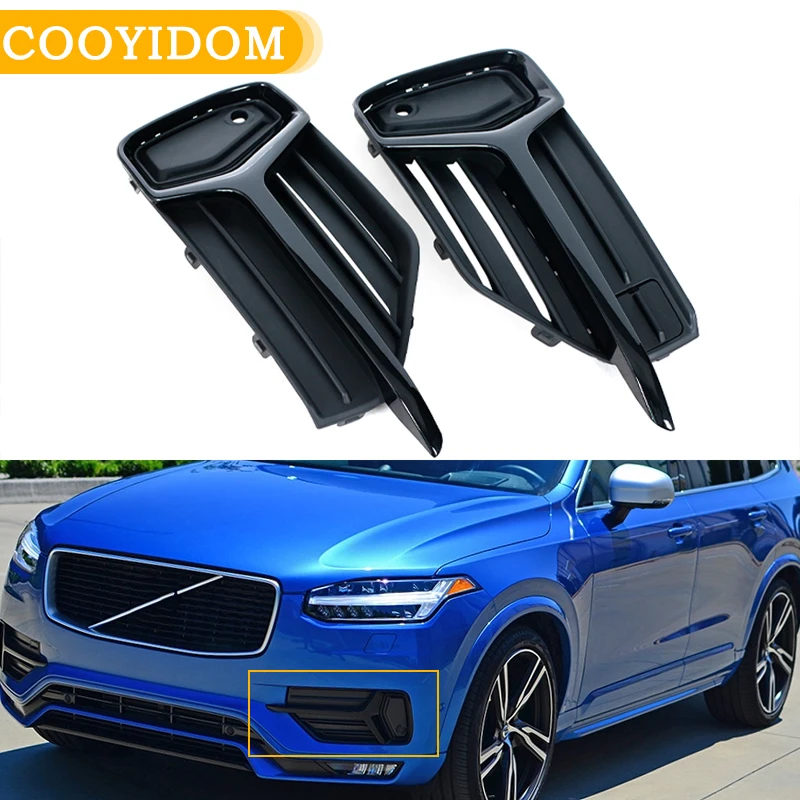 Для Volvo XC90 2016-2019: Решетка противотуманной фары переднего бампера, рамка противотуманной фары, накладка на фару, автомобильные аксессуары
Для Volvo XC90 2016-2019: Решетка противотуманной фары переднего бампера, рамка противотуманной фары, накладка на фару, автомобильные аксессуары