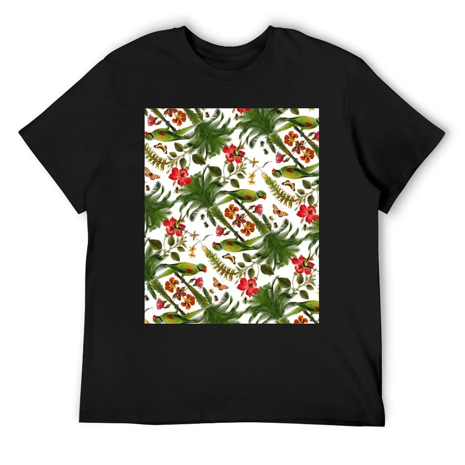 Parrots in Paradise T-Shirt man t shirt anime clothes mens big and tall t shirts
Parrots in Paradise T-Shirt man t shirt anime clothes mens big and tall t shirts