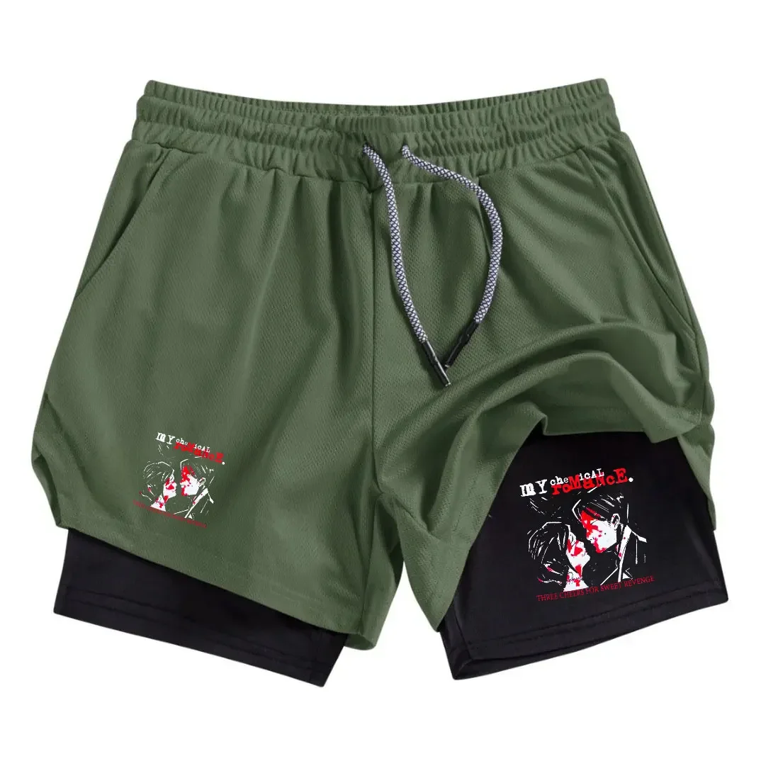Men's 2 in 1 Performance Shorts Athletic Compression Shorts with Towel Loop Pockets Gym Workout Fitness Running Anime Print
Men's 2 in 1 Performance Shorts Athletic Compression Shorts with Towel Loop Pockets Gym Workout Fitness Running Anime Print