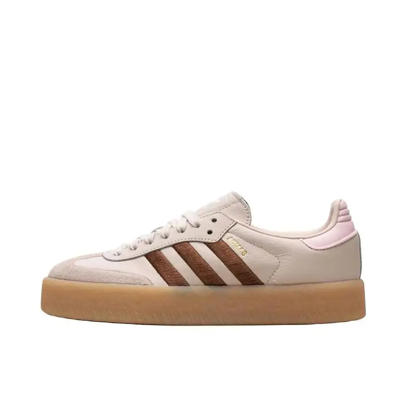 Adidas Originals Samba Удобные, противоскользящие, износостойкие, с низким берцем, парусиновые туфли, мужские и женские, розового цвета.
Adidas Originals Samba Удобные, противоскользящие, износостойкие, с низким берцем, парусиновые туфли, мужские и женские, розового цвета.