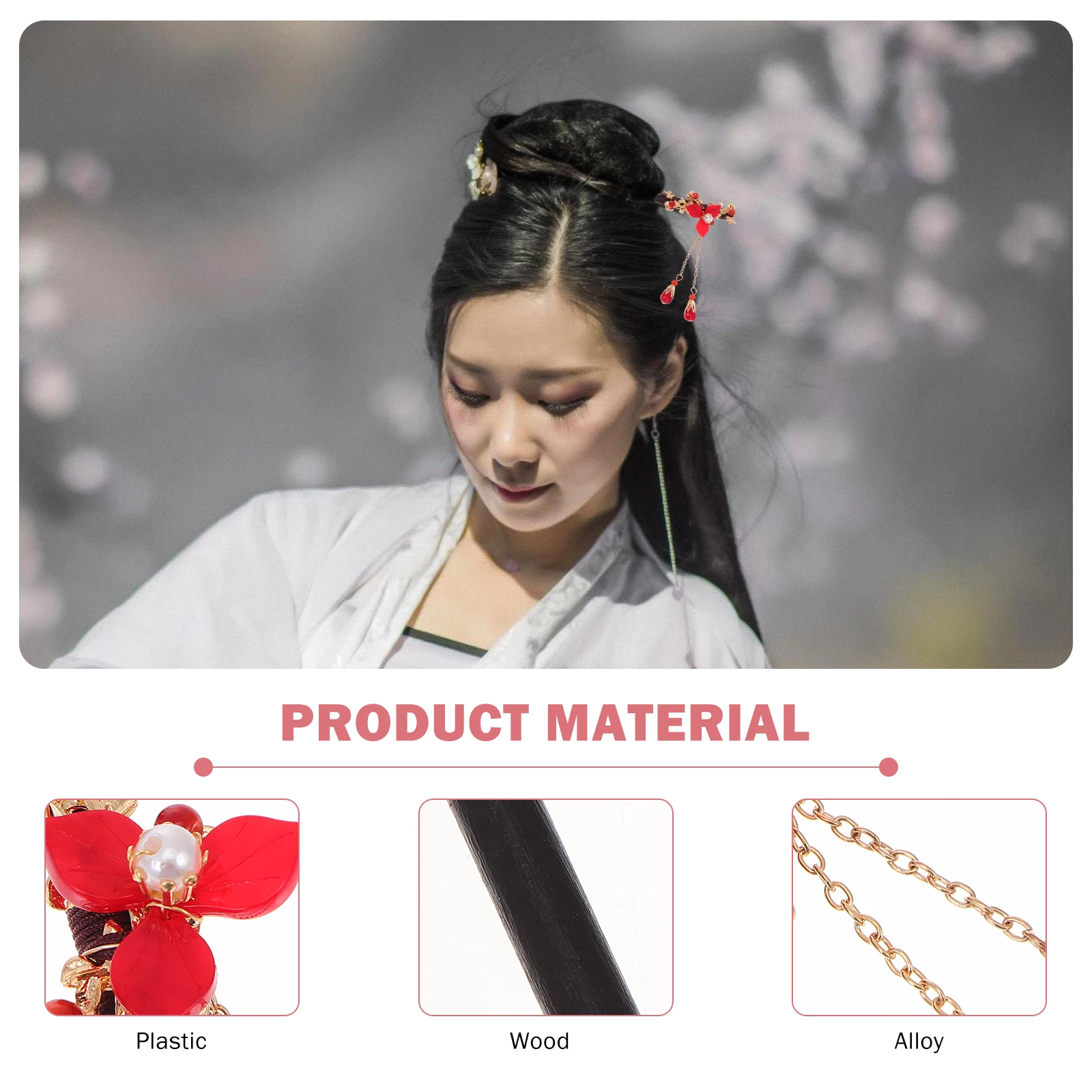2pcs Retro Women Hairpin Exquisite Classical Female Hairpin Durable Vintage Style Stick Decorative Antiquing Hair Ornaments Han
2pcs Retro Women Hairpin Exquisite Classical Female Hairpin Durable Vintage Style Stick Decorative Antiquing Hair Ornaments Han