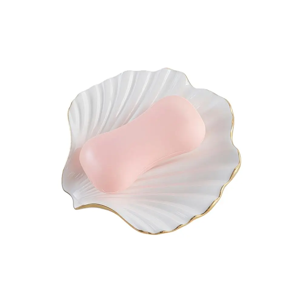 Shell-Shaped soap Dish, self draining soap Dish, Glaze, Easy to Clean, Ocean-Style Home Decoration Creative Gift
Shell-Shaped soap Dish, self draining soap Dish, Glaze, Easy to Clean, Ocean-Style Home Decoration Creative Gift