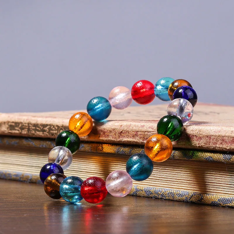 Buddhistic Bracelet Bring Luck Home Protection Hanging Decoration Colored Glaze Elegant Ornament Women Lucky Present Gift Box
Buddhistic Bracelet Bring Luck Home Protection Hanging Decoration Colored Glaze Elegant Ornament Women Lucky Present Gift Box