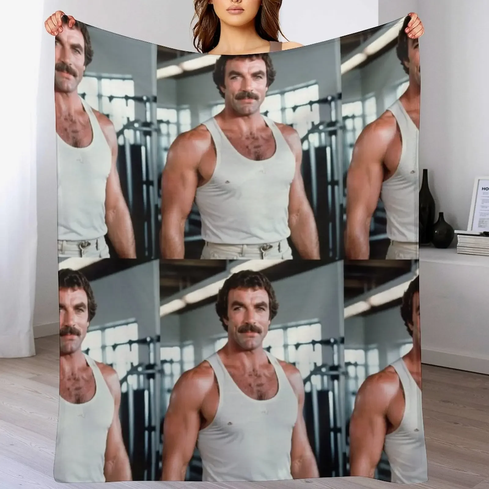 Tom Selleck vintage Throw Blanket Cozy Throw Blanket Birthday Gift for Him Her
Tom Selleck vintage Throw Blanket Cozy Throw Blanket Birthday Gift for Him Her