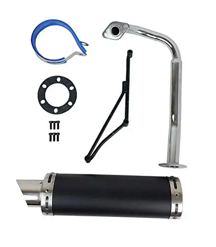 High Performance Exhaust Muffler For GY6 50cc Scooter Moped Black
High Performance Exhaust Muffler For GY6 50cc Scooter Moped Black