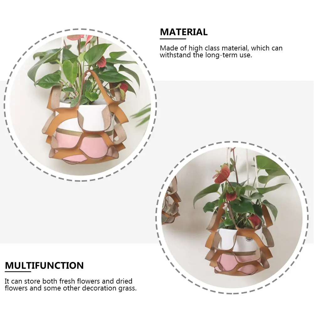2 Pcs Hanging Basket Plant Holder Green naments Creative Storage Rack Bonsai Vases Balcony Flowerpot High Quality Material Long
2 Pcs Hanging Basket Plant Holder Green naments Creative Storage Rack Bonsai Vases Balcony Flowerpot High Quality Material Long