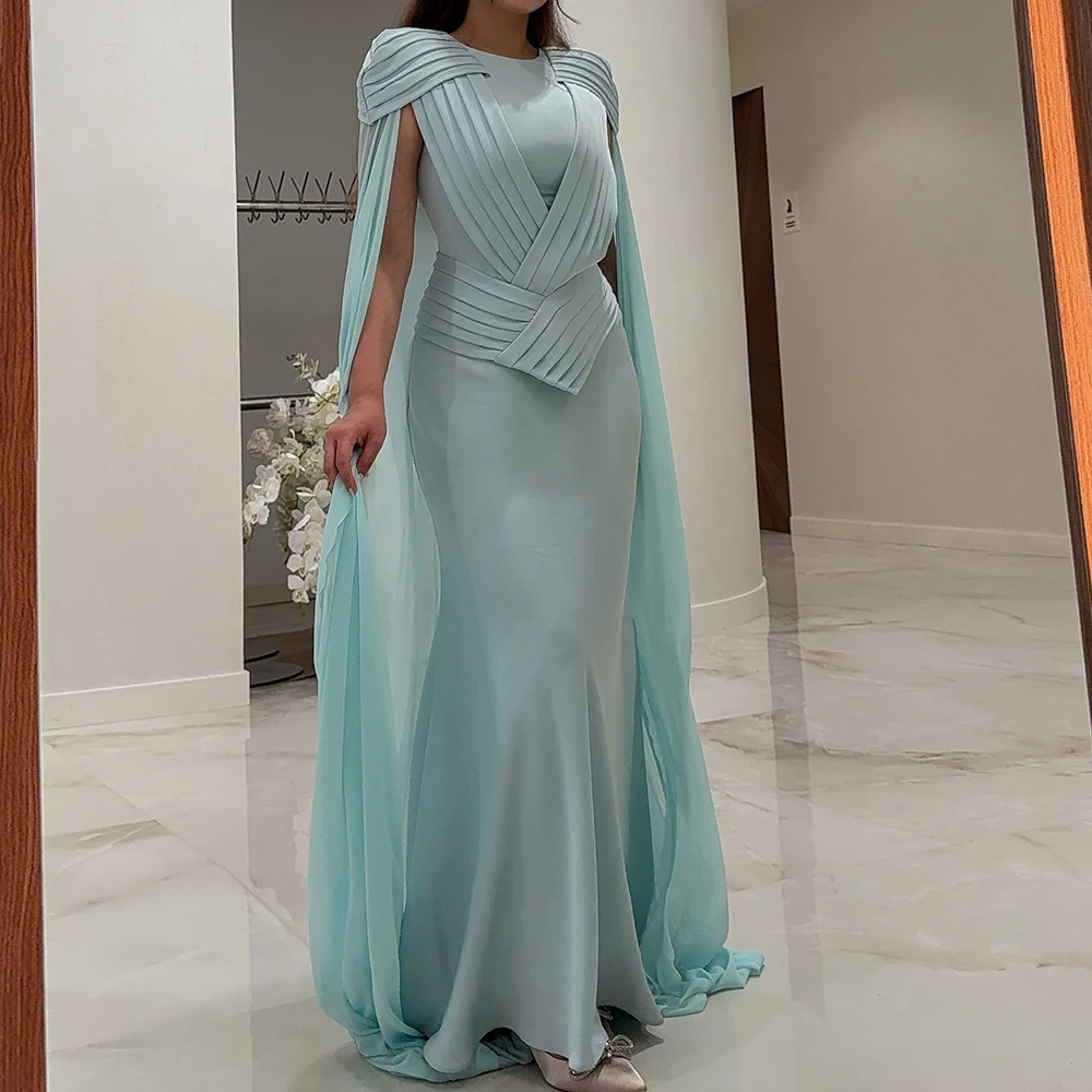 Customized A-line Evening Dresses Floor-length O-neck Sleeveless Prom Gown Fashion Pleat Simple Stole Draped Casual Party Gown
Customized A-line Evening Dresses Floor-length O-neck Sleeveless Prom Gown Fashion Pleat Simple Stole Draped Casual Party Gown