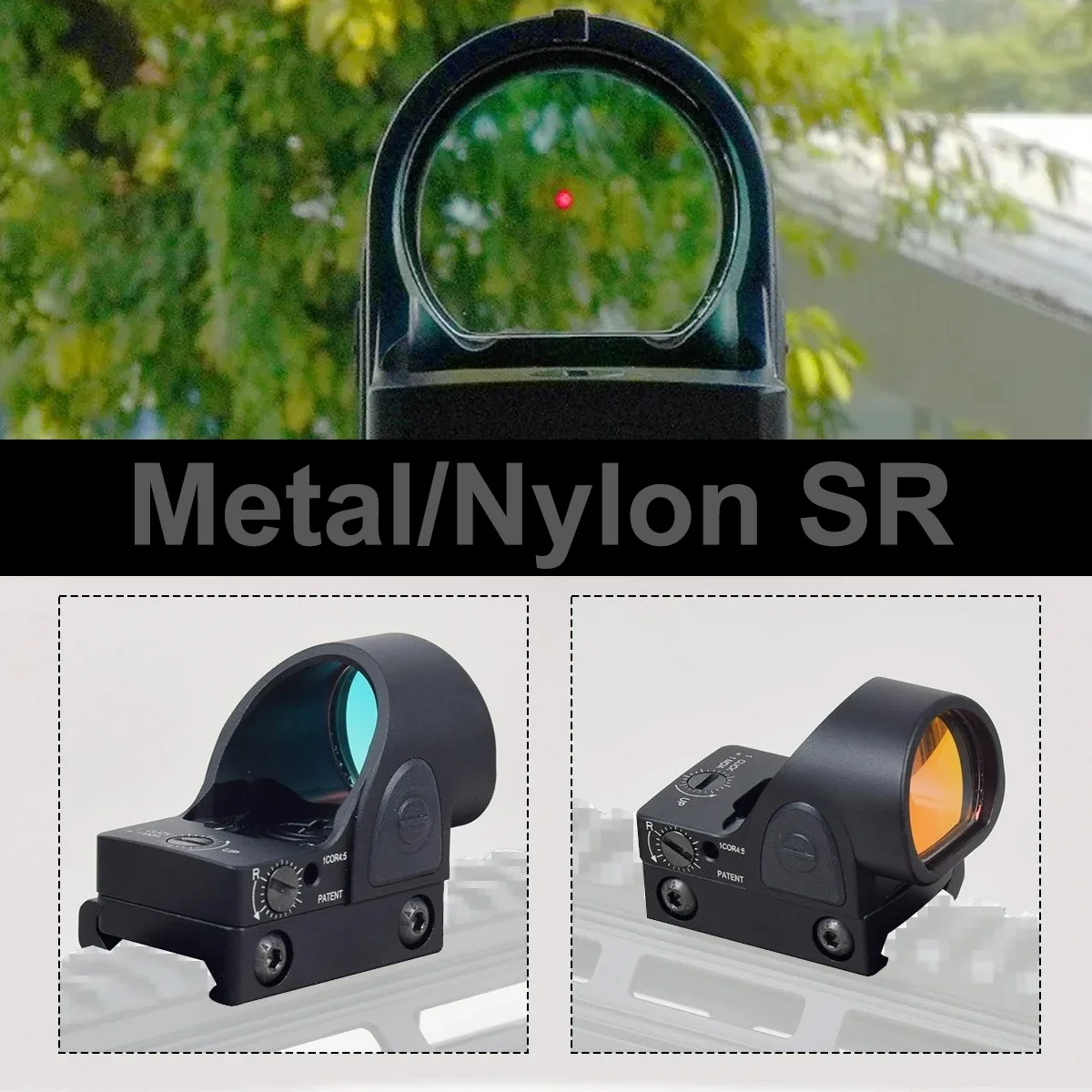 Tactical SR Red Dot Sight Scope Red Dot Optics Riflescope Collimator Fit 20mm Rail RMT Rifle Sight for Hunting Airsoft With Logo
Tactical SR Red Dot Sight Scope Red Dot Optics Riflescope Collimator Fit 20mm Rail RMT Rifle Sight for Hunting Airsoft With Logo