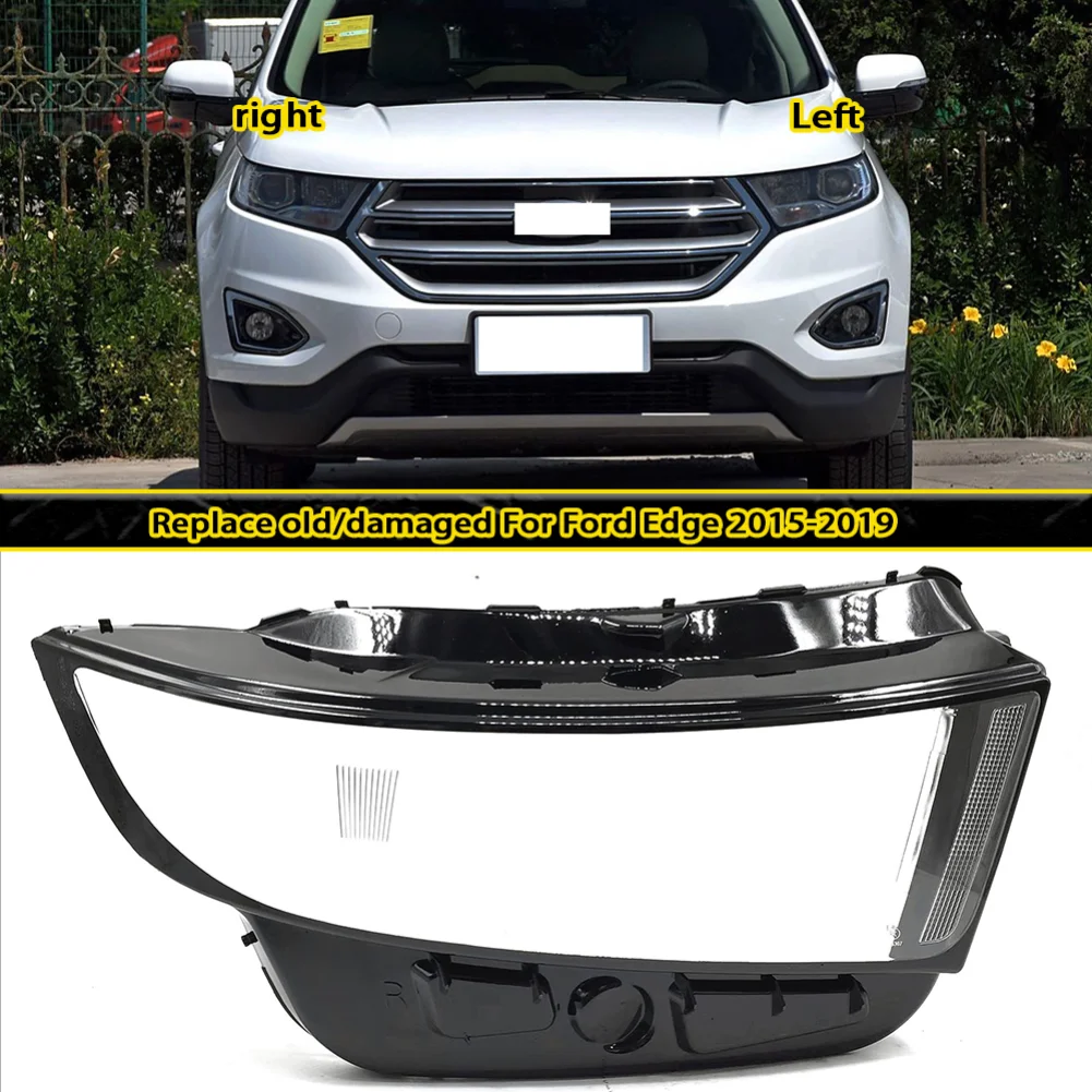 For Ford Edge 2015-2019 Headlight Cover Lens Transparent Lamp Shell Plexiglass Replace Original Lampshade
For Ford Edge 2015-2019 Headlight Cover Lens Transparent Lamp Shell Plexiglass Replace Original Lampshade