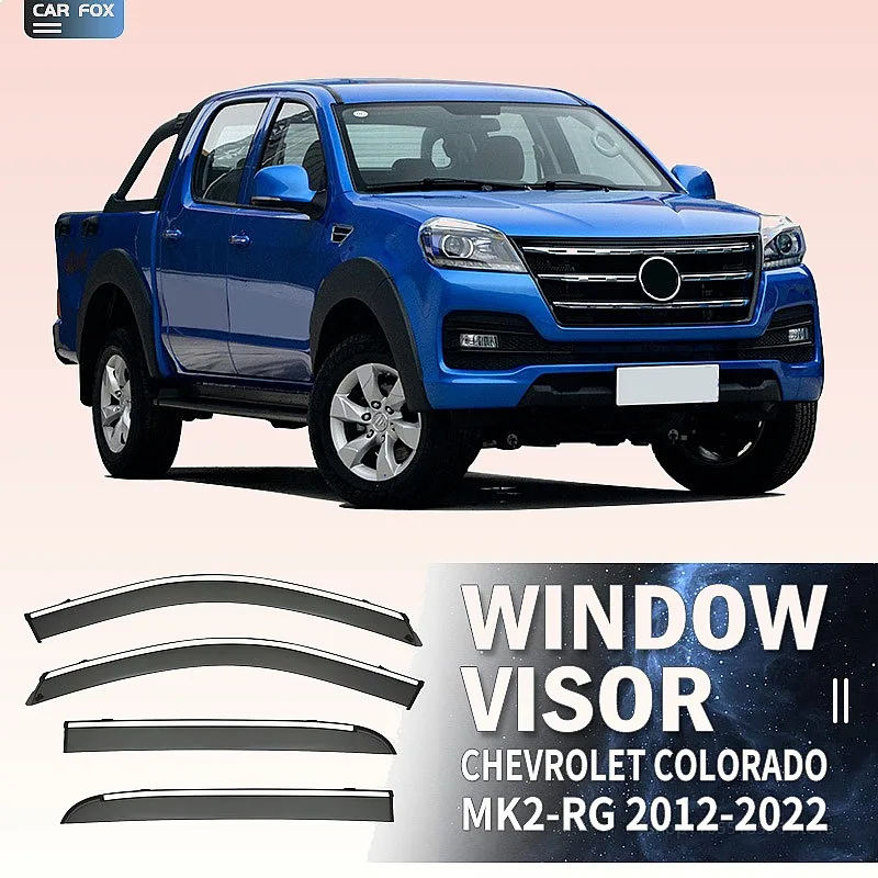 For Chevrolet Colorado 2012-2022 Car Window Visor Rain Sun Shade Awning Side Deflector Auto Accessories
For Chevrolet Colorado 2012-2022 Car Window Visor Rain Sun Shade Awning Side Deflector Auto Accessories