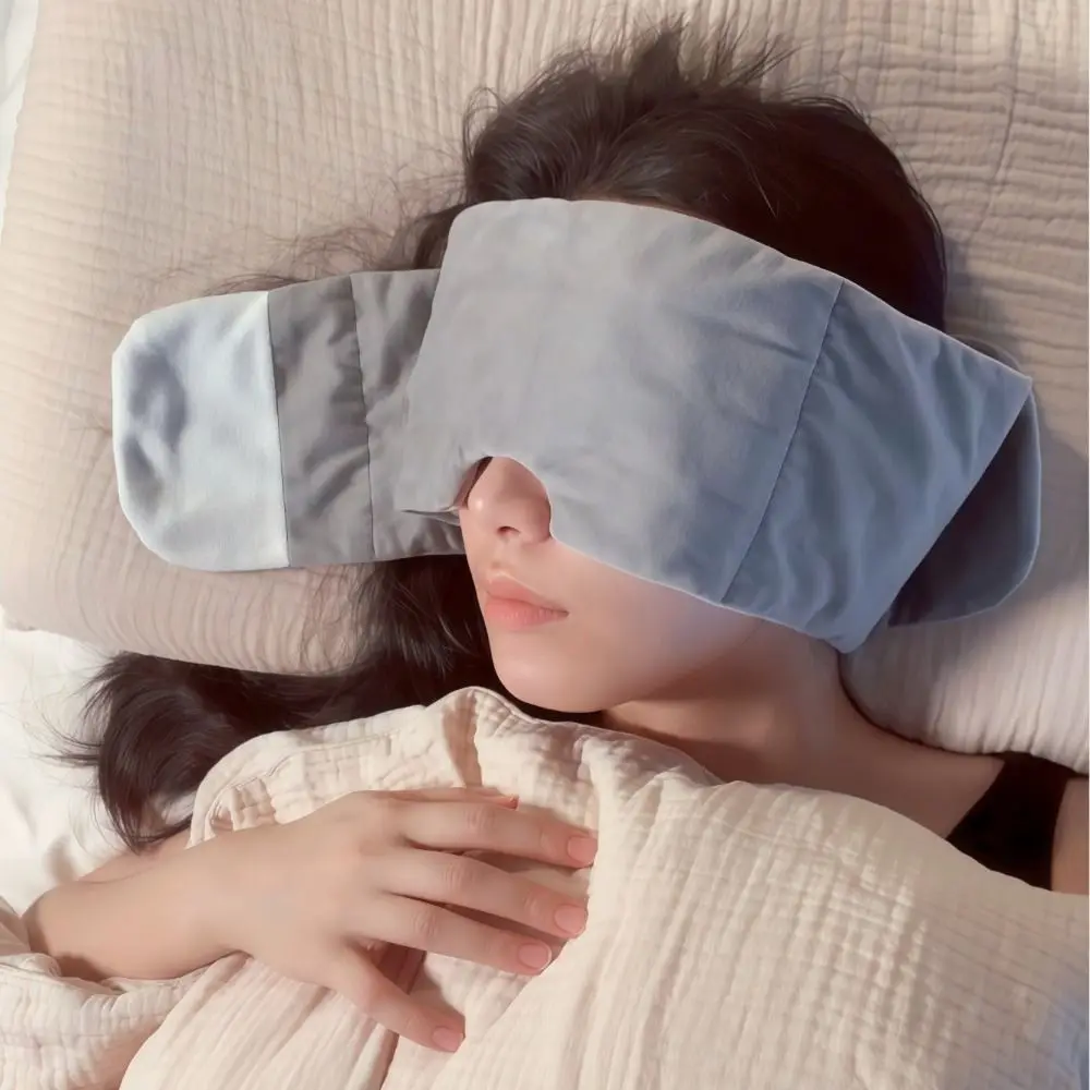 Polyester Gravity Eye Mask Adjustable Gravity Soft Cooling Weighted Eye Mask Gravity Ball Blackout Design Sleeping Mask
Polyester Gravity Eye Mask Adjustable Gravity Soft Cooling Weighted Eye Mask Gravity Ball Blackout Design Sleeping Mask