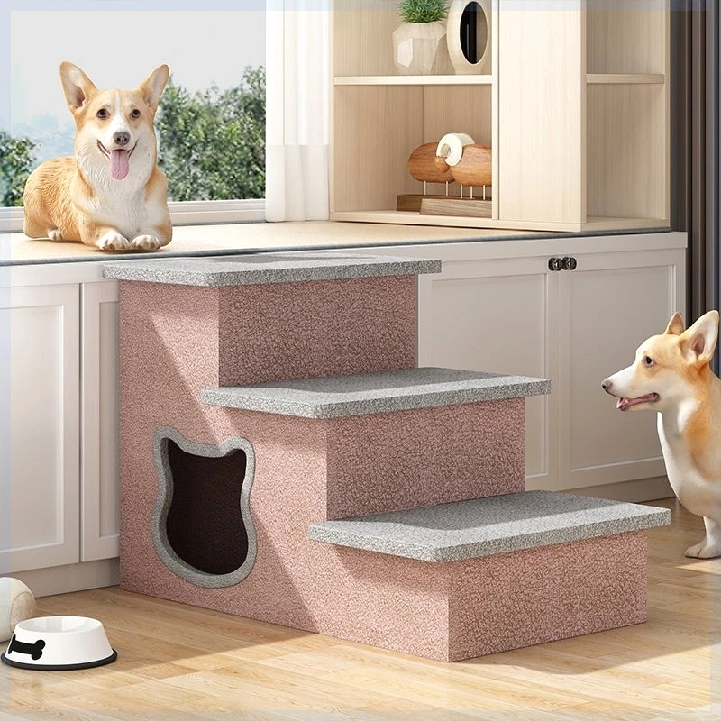 Pet Stairs Dog Stairs Small Dog Bed Climbing Bed Ladder Bedside Small Stairs Puppy Cat Climbing Ladder
Pet Stairs Dog Stairs Small Dog Bed Climbing Bed Ladder Bedside Small Stairs Puppy Cat Climbing Ladder